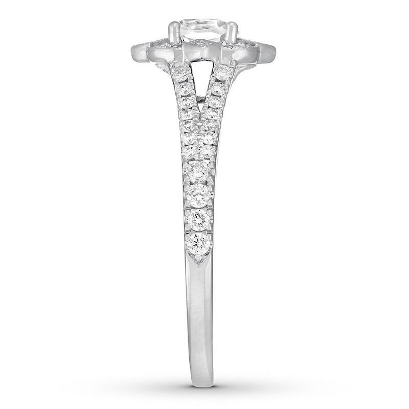Main Image 3 of Neil Lane Engagement Ring 3/4 ct tw Diamonds 14K White Gold