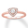 Thumbnail Image 1 of Adore Diamond Engagement Ring 1/4 Carat tw 10K Rose Gold