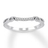 Thumbnail Image 1 of Adore Diamond Wedding Band 14K White Gold