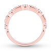 Thumbnail Image 1 of Diamond Wedding Band 1/4 ct tw Round-cut 14K Rose Gold