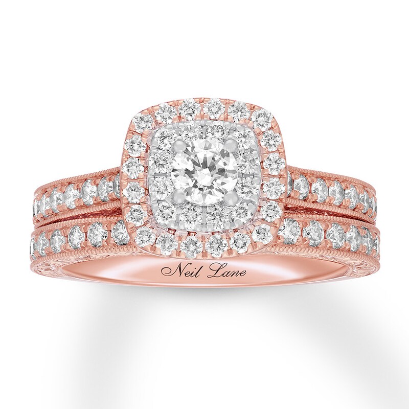 Neil Lane Bridal Set 1 ct tw Diamonds 14K Rose Gold