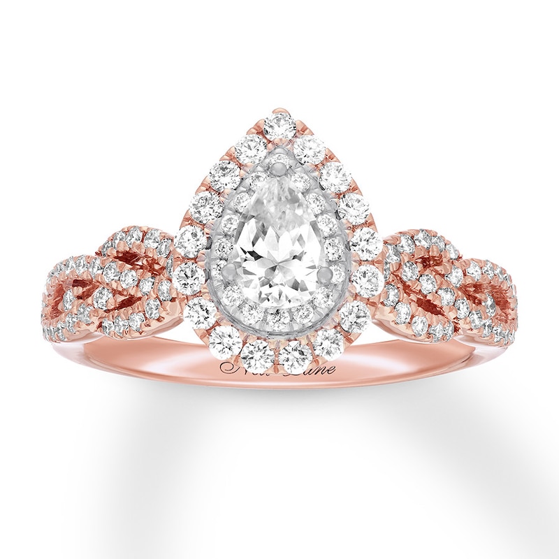 Main Image 4 of Neil Lane Bridal Ring 7/8 ct tw Diamonds 14K Rose Gold