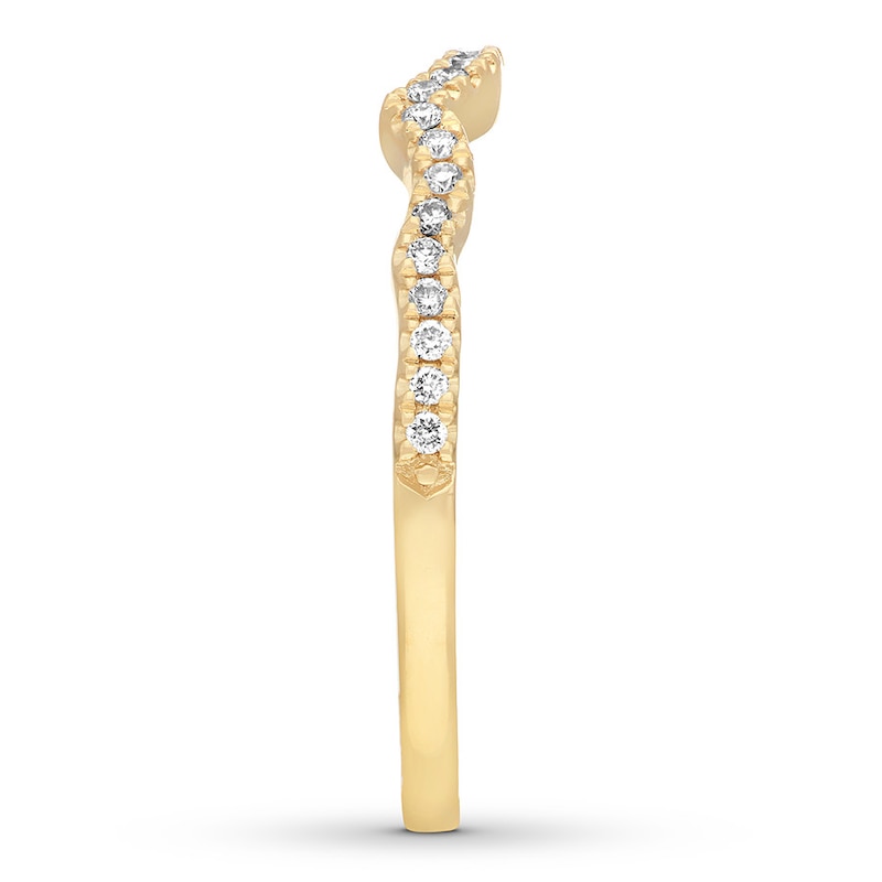 Main Image 3 of Neil Lane Bridal Wedding Band 1/6 ct tw Diamonds 14K Gold
