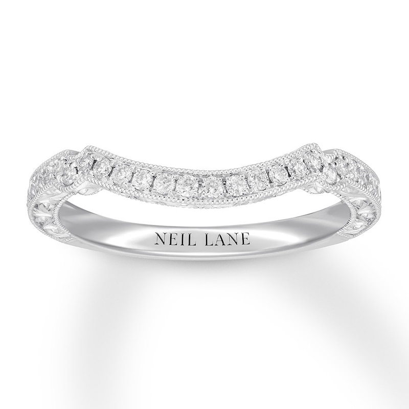 Main Image 1 of Neil Lane Diamond Wedding Band 1/4 ct tw 14K White Gold