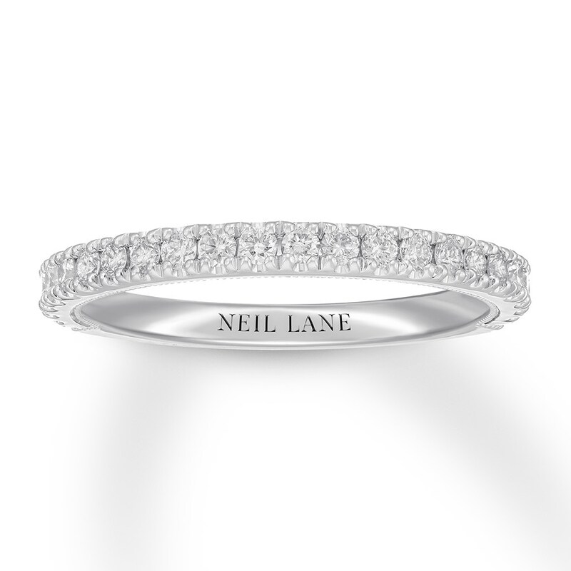 Neil Lane Wedding Band 3/8 ct tw Diamonds 14K White Gold
