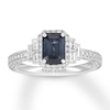 Thumbnail Image 0 of Neil Lane Sapphire Engagement Ring 1/2 ct tw Diamonds 14K Gold