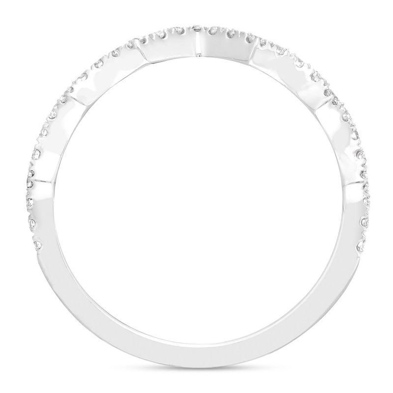 Main Image 2 of Neil Lane Diamond Wedding Band 1/4 ct tw Round 14K White Gold