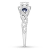 Thumbnail Image 3 of Neil Lane Sapphire Engagement Ring 1-1/8 cttw Diamonds 14K Gold