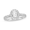 Neil Lane Diamond Engagement Ring 1 ct tw Oval/Round 14K White Gold