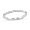 Diamond Wedding Band 1/8 ct tw 10K White Gold