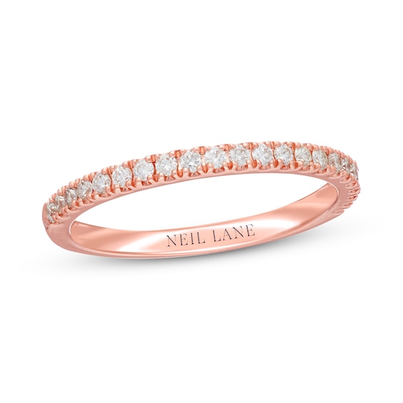 Neil Lane Diamond Wedding Band 1/4 ct tw 14K Rose Gold