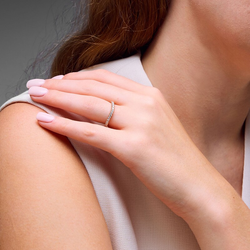 Main Image 4 of Neil Lane Diamond Wedding Band 3/8 ct tw 14K Rose Gold