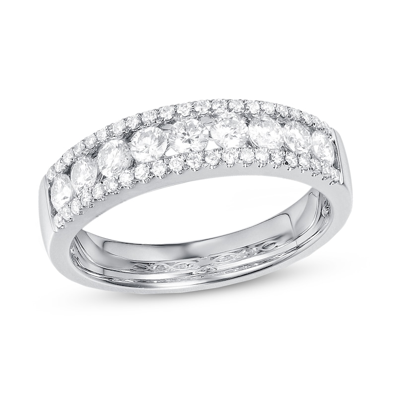 Main Image 1 of Diamond Wedding Band 3/4 ct tw 14K White Gold