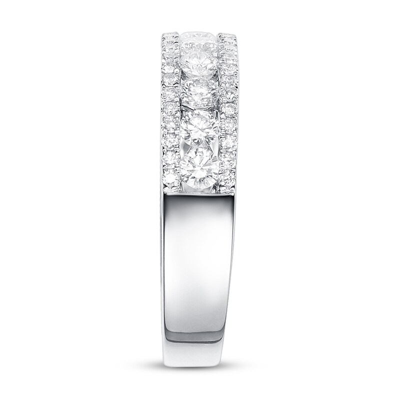 Main Image 3 of Diamond Wedding Band 3/4 ct tw 14K White Gold