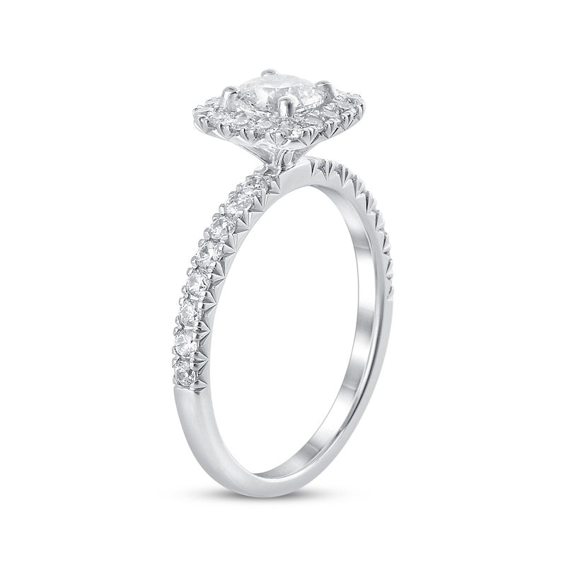 Diamond Engagement Ring 1-1/5 ct tw 14K White Gold
