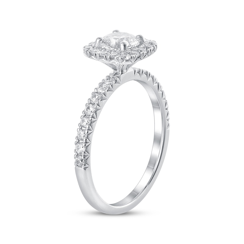 Main Image 2 of Diamond Engagement Ring 1-1/5 ct tw 14K White Gold