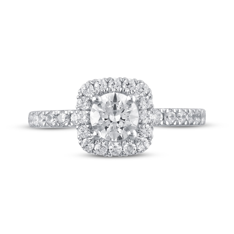 Main Image 3 of Diamond Engagement Ring 1-1/5 ct tw 14K White Gold