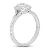 Neil Lane Diamond Engagement Ring 3/4 ct tw Baguette/Round 14K White Gold