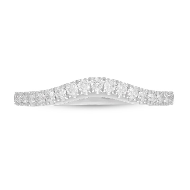 Neil Lane Diamond Wedding Band 3/8 ct tw Round-cut 14K White Gold