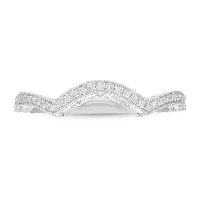 Main Image 3 of Neil Lane Diamond Wedding Band 1/6 ct tw Round-cut 14K White Gold