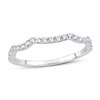 Diamond Wedding Band 1/6 ct tw 14K White Gold