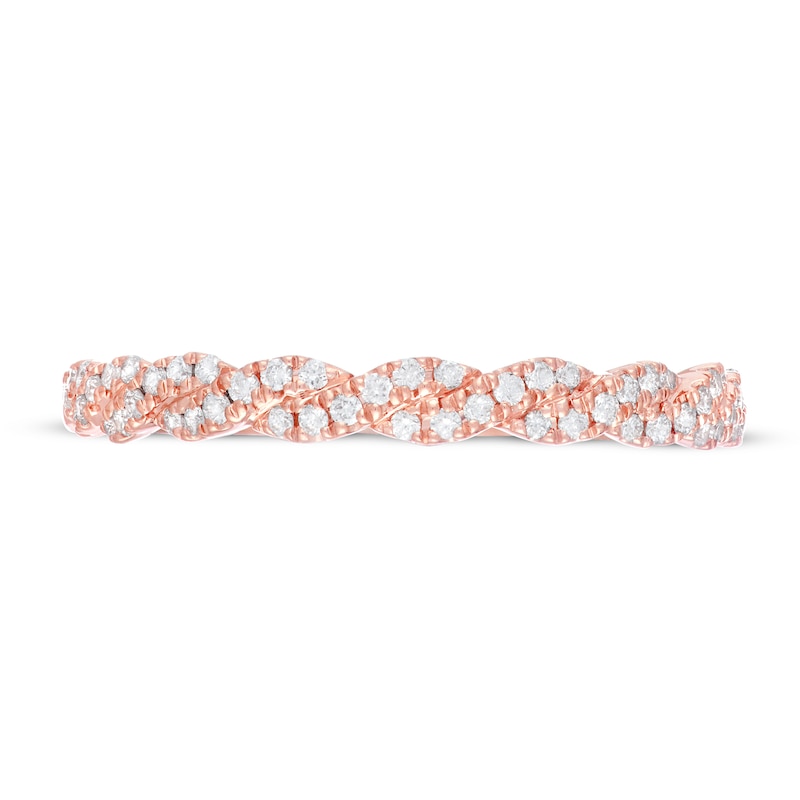 Main Image 8 of Neil Lane Diamond Wedding Band 1/5 ct tw 14K Rose Gold