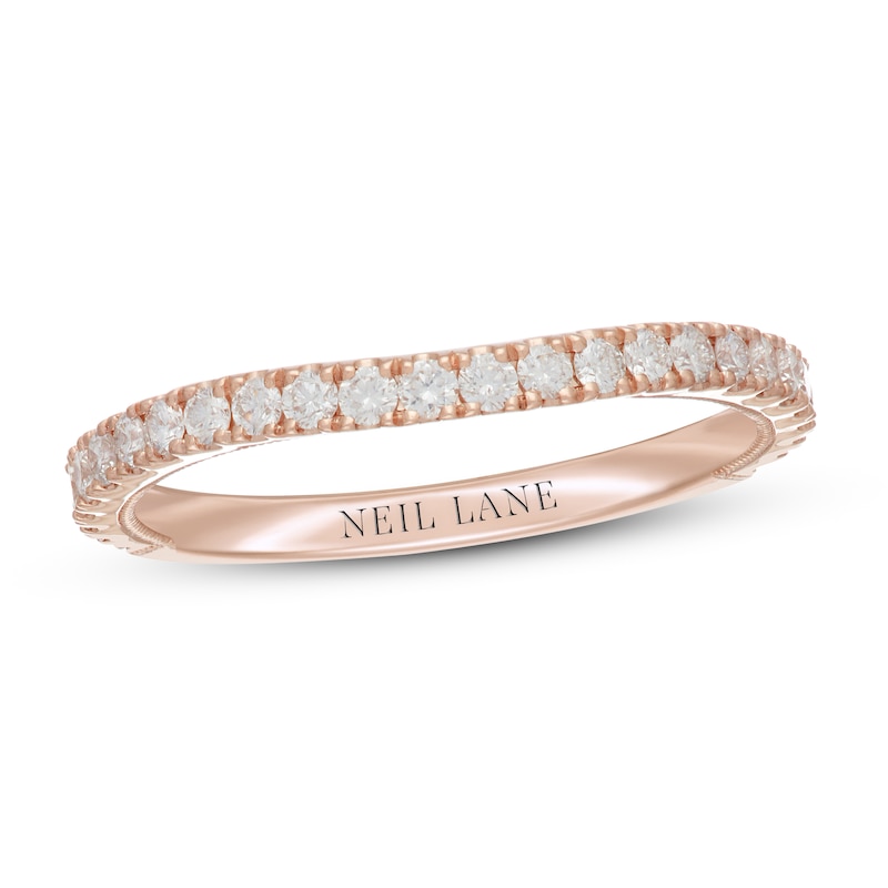 Main Image 1 of Neil Lane Diamond Wedding Band 3/8 ct tw 14K Rose Gold