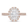 Thumbnail Image 3 of Neil Lane Diamond Engagement Ring 2-1/8 ct tw Oval/Round 14K Rose Gold