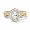 Thumbnail Image 4 of Neil Lane Diamond Bridal Set 1 ct tw Oval & Round 14K Two-Tone Gold