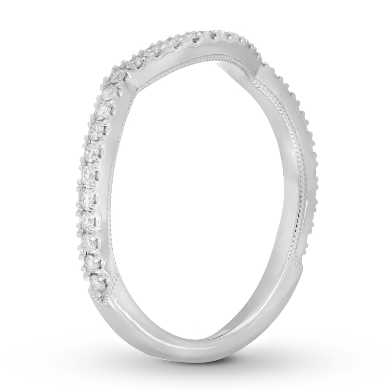Main Image 3 of Neil Lane Diamond Wedding Band 1/4 ct tw Round-cut 14K White Gold