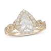 Thumbnail Image 1 of Neil Lane Diamond Engagement Ring 2-1/8 ct tw Pear/Round 14K Yellow Gold