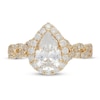Neil Lane Diamond Engagement Ring 2-1/8 ct tw Pear/Round 14K Yellow Gold