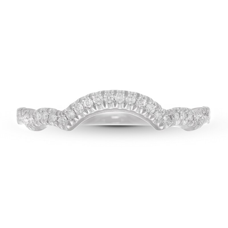Neil Lane Diamond Wedding Band 1/8 ct tw Round-cut 14K White Gold