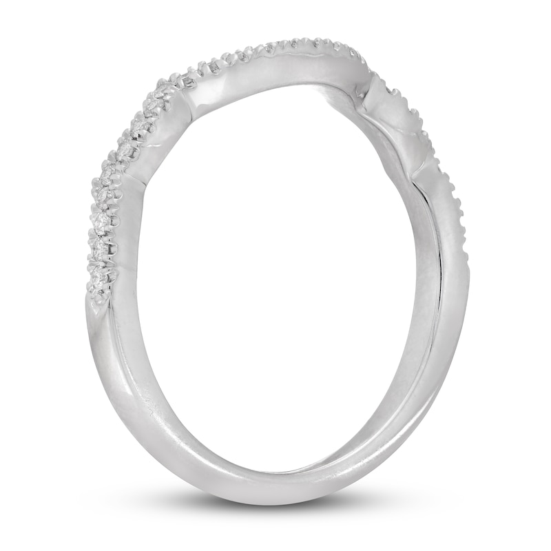 Neil Lane Diamond Wedding Band 1/8 ct tw Round-cut 14K White Gold