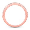 Thumbnail Image 2 of Diamond Anniversary Ring 1/4 ct tw Round-cut 14K Rose Gold