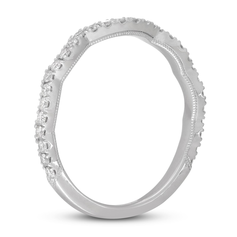 Main Image 2 of Neil Lane Wedding Band 1/3 ct tw Round-cut 14K White Gold