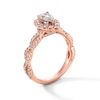 Thumbnail Image 2 of Neil Lane Diamond Engagement Ring 1-1/6 ct tw Pear/Round 14K Rose Gold