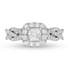 Thumbnail Image 3 of Neil Lane Diamond Engagement Ring 1-1/4 ct tw Princess/Round 14K White Gold