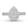 Thumbnail Image 2 of Neil Lane Diamond Engagement Ring 1-1/8 ct tw Pear/Round 14K White Gold