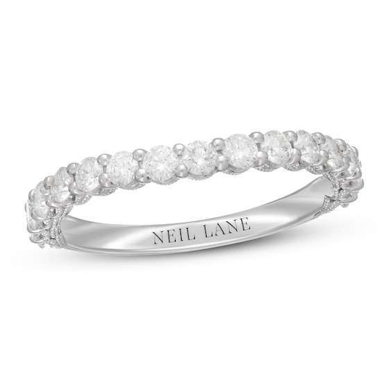 Neil Lane Diamond Wedding Band 3/4 ct tw Round-cut 14K White Gold