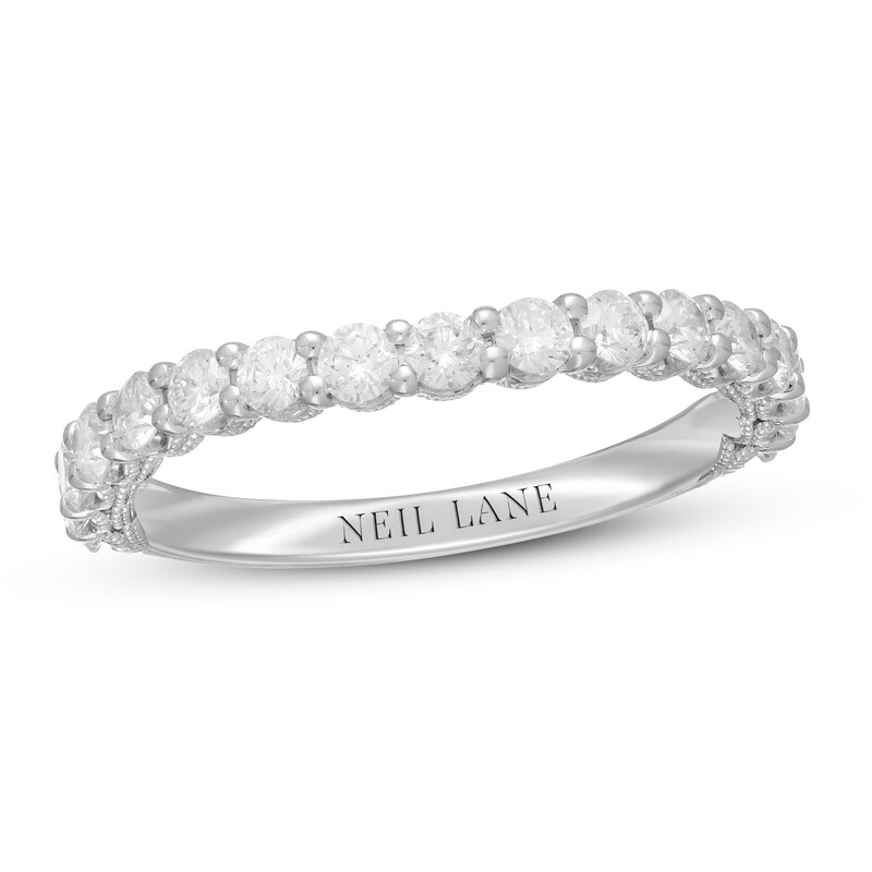 Main Image 1 of Neil Lane Diamond Wedding Band 3/4 ct tw Round-cut 14K White Gold