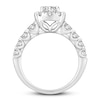 Thumbnail Image 2 of Diamond Engagement Ring 1-1/2 ct tw Round-cut 10K White Gold