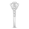 Thumbnail Image 3 of Diamond Engagement Ring 1-1/2 ct tw Round-cut 10K White Gold
