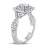 Diamond Engagement Ring 1-3/4 ct tw Round Cut 14K White Gold
