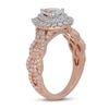 Neil Lane Diamond Engagement Ring 1-1/8 ct tw Pear/Round 14K Two-Tone Gold