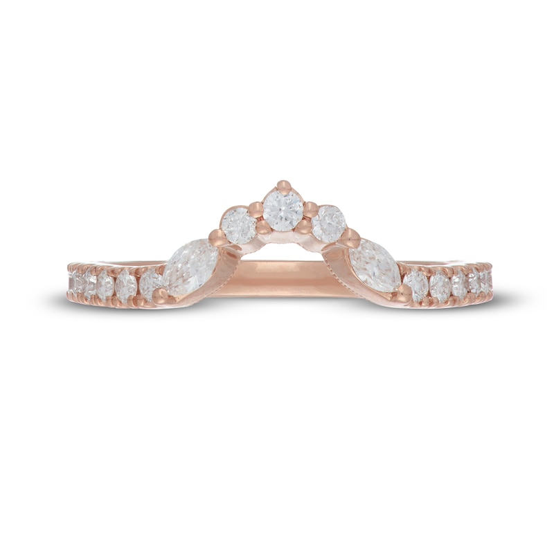 Main Image 3 of Neil Lane Diamond Wedding Band 3/8 ct tw 14K Rose Gold