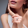Thumbnail Image 8 of Neil Lane Radiant-cut Aquamarine Engagement Ring 1/2 ct tw Diamonds 14K White Gold
