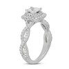 Neil Lane Diamond Engagement Ring 1-1/18 ct tw Radiant 14K White Gold
