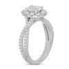 Neil Lane Diamond Engagement Ring 1-3/4 ct tw Oval & Round 14K White Gold
