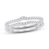 Thumbnail Image 0 of Double Wedding Band 1/4 ct tw Diamonds 14K White Gold